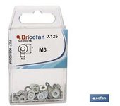 Cofan Arandelas Planas DIN 125 M12 Zinc (8 Unidades)