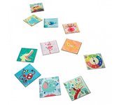 Juego de mesa tamaño natural, jugle race - Lilliputiens 85048