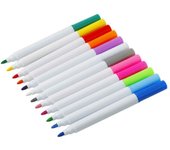 12Set Different Colors Water-Soluble Liquid Chalk Children's Drawing Non-dust Board Chalk Removable Marker Pen  Teacher Supplies