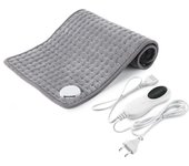 Almohadilla calefactora eléctrica multifuncional para el hogar, manta térmica cálida para cama, sofá, Abdomen, 100x50cm