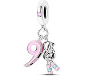 New 925 Silver Princess Life Vlog Camera Hair Clip Charms Beads Fit Pandora 925 Original Bracelets DIY Jewelry Birthday Gift