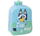 SAFTA  MOCHILA GUARDERIA 3D 27CM BLUEY MOCHILAS 3D BLUEY 10x22x27 Cms.