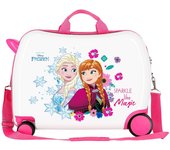 Disney Frozen Maleta Correpasillos ABS Rígida Sparkle Like Magic Multicolor