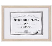 C.A - Marco de Foto Decorativo de Madera con Soporte de Pie - Elegante adorno para tus recuerdos preciosos