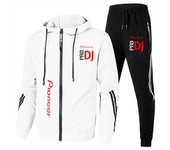 2024 Pioneer Pro DJ Fashion Zipper Hooded Sweater Casual Sports Quick Drying Men's Set Clothes+Pants Men's Set