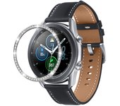 Diamond Bezel for Samsung Galaxy Watch 4 Classic 42mm 46mm  Protection Cover Case Metal Bumper Ring Galaxy Watch3 41mm 45mm