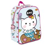 Mochila Mediana 3D B4U Mermaid Cats 31Cm