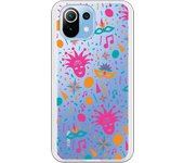Funda compatible con Xiaomi Mi 11 Lite - Carnaval Pattern 1