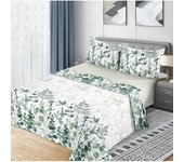 Colección de verano: Juego de Sábanas de Microfibra de 3 y 4Piezas ligero, suave, fresco Primavera, Verano. Dormitorio Elegante