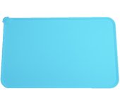 New Waterproof Pet Mat For Dog Cat Solid Color Silicone Pet Food Pad Pet Bowl Drinking Mat Dog Feeding Placemat Easy Washing
