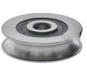 6*30*8mm High Quality Wire Rope Groove Bearing Pulley For Door Window Sliding Track Roller Pulley Stainless Steel Sheave