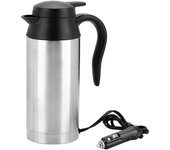 1x24V Hervidor de agua del coche-portátil 750ml viaje coche camión hervidor calentador de agua botella para té beber café frío invierno Navidad