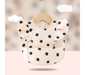 Babero De Bebe Impermeable Con Ángeles Babero De Comida Para Niños Y Niños Antisaliva Y Anti Suciencia Ropa De Niño Material De Poliester