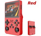 R36S Retro Consola de Videojuegos portátil Linux System 3,5 pulgadas IPS Pantalla portátil reproductor de video 64GB juegos