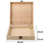 Retro Wooden Storage Box Plain Wood With Lid Multifunction Boxes Gift Packing Jewelry Case Box Home Sundries Storage Box
