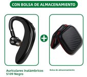 Bluetooth 5.4 Ear-Hook Wireless Earphone 180° Rotation Adjustable Left Right Ear Universal Headset With Mic For Sport Business M