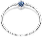 Original Bracelet 925 Silver Colorful Love Zircon Women's Jewelry Romantic Valentine's Day Gift