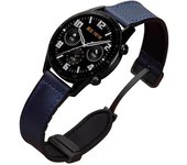 18mm 20mm 22mm Leather Silicone Strap For Huawei Watch GT4 46mm 41mm Samsung Watch 7/6/5/4 Classic/Active2/Gear S3 Magnetic Band