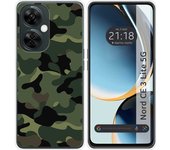 Funda Silicona para Oneplus Nord CE 3 Lite 5G diseño Camuflaje Dibujos
