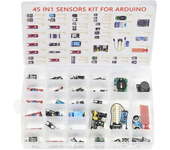 45 in 1 Sensors Modules 16 Kinds Starter Kit For Arduino Raspberry Pi , Better Than 37 in 1 With Box DIY UNO R3 MEGA2560