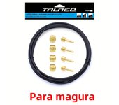 Hydraulic Disc Brake Hose Tube Pipe Housing For Shimano SM-BH59/90 W/4 Pair Compression Bushing&Needle For Terktro Magura Sram