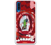 Funda original compatible con Samsung Galaxy A50 - A50s - A30s - Rick y Morty Pickle Rick