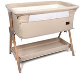 Berço Co-sleep Elia Dark Wood Baninni