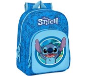 Safta Mochila Stitch Disney Adaptable 26x11x34cm Producto Oficial