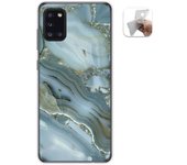 Tumundosmartphone Funda Gel Tpu para Samsung Galaxy A31 diseño Mármol 09 Dibujos
