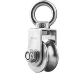 U/V Type Swivel Pulley 304 Stainless Steel Duplex Bearing Super-Silent Detachable Rotation Pulley System Gym Traction Wheel