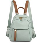 Mini mochila verde para niñas, pequeña mochila de moda para damas, bolso de hombro para teléfono, bolso de viaje para mujeres, ipad mini 6 teclas