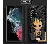 Marvel Spiderman Groot Cover Phone Case for Samsung Galaxy S24 Ultra S22 S23 Ultra S21 S20 FE 5G Protective Soft Cases Cartoon