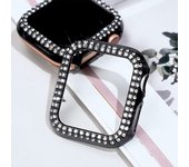 Cover for Apple Watch Case 41mm 40mm 38mm 45mm 44mm 42mm Protector Diamond Bling Bumper iWatch Series 5 SE 6 7 8 9 Accessories