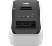Brother Ql800 Impresora Térmica de Etiquetas USB - 93 Etiquetas por Minuto - Resolución 300x600ppp - Cortador Automático - Conexión a Base de Datos