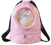 Mochara with Cordón,para Niños Mochila de Cuerdas Impermeable, Grande Bolsa de deporte with Para Zapatos Compartment