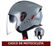 Motorcycle helmet national standard 3c certification half helmet men and women four seasons universal double lens electric car h