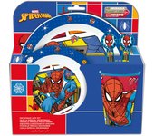 Mr Popye SET VAJILLA INFANTIL 5 PIEZAS PLATO CUENCO VASO 260 ML CUBIERTOS POKEMON DISTORTION BLUE FROZEN ICE MAGIC PAW PATROL PUP POWER SUPER MARIO MICKEY MOUSE PEPPA PIG PAW PATROL GIRL SONIC PRODUCTO OFICIAL