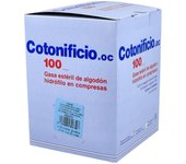 Lomhifar Compresa Gasa Esteril 100Uds Cotonificio