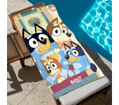 Cartoon Cute B-Bluey-S Dog Towel Soft Pool Gift For Travel Gym Shower Camping Quick Dry Sports Large Beach Towel