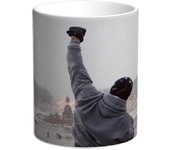Taza Rocky Balboa. Boxeo. Creed. Apollo. Ivan Drago. Clubber Lang. Mickey