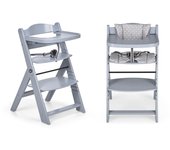 ms Trona para bebé de Madera Full de, Evolutiva, Silla Alta, Ergonómica, Regulable, Segura