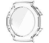 Glass Protector Film PC Shell For Amazfit T-rex 3 Smartwatch Trex3 Full Cover Screen Tempered Glass Protective Bumper Frame Case