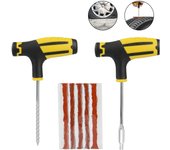 Car Tire Repair Tool Tire Repair Kit Studding Tool Set Auto Bike Tire Repair Puncture Plug Garage Motorcycle Quick Repair Tools