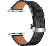 Leather Strap For Apple watch band 45mm 41mm 44mm 40mm 42mm 38mm ultra 2 49mm bracelet correa watchband iWatch series 8 7 SE 6 9