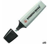 Subrayador Stabilo Nature Colors Verde suave (10 Unidades)