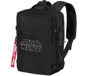 Star Wars Logo Mochila Mercury Viaje Cabina Avión 40x20x25cm, Negro