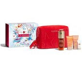 CLARINS DOUBLE SERUM 50 ML + 3 PRODUCTOS + NECESER SET REGALO