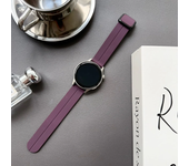 22mm 20mm Strap Silicone Magnetic Buckle Band For Samsung Galaxy watch 4/5/6/classic gear s3 active 2 Sport For Huawei GT 4 3 2E