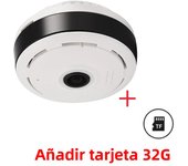 V380 Pro Wifi Panorama Camera 3MP Security Camera 360 Degree Panoramic Fisheye IP Camcorder Night Vision Surveillance Cam