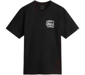 Camiseta de Manga Corta Vans Next Stop para hombre en color negro